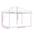 Pikkukuva 9 / 9: vidaXL Taitettava pop-up juhlateltta musta 410x279x315 cm