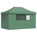 Miniatyrbillede 5 af 10: vidaXL foldbart pop-up festtelt med 4 sidevægge grøn