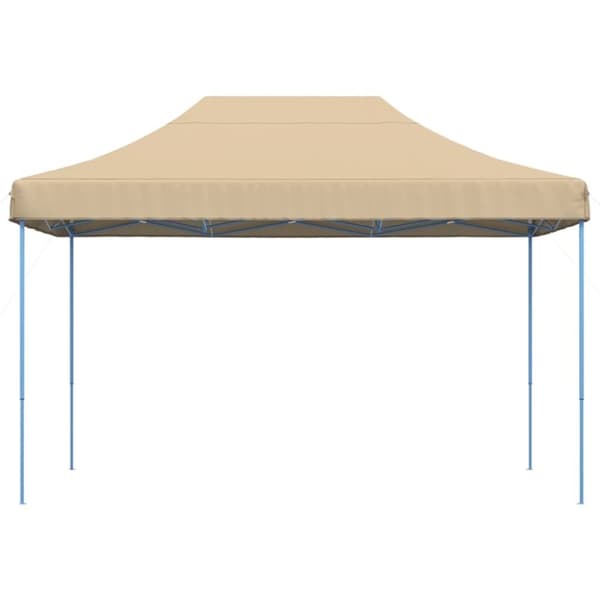 vidaXL pop op-festtelt 410x279x315 cm foldbart beige