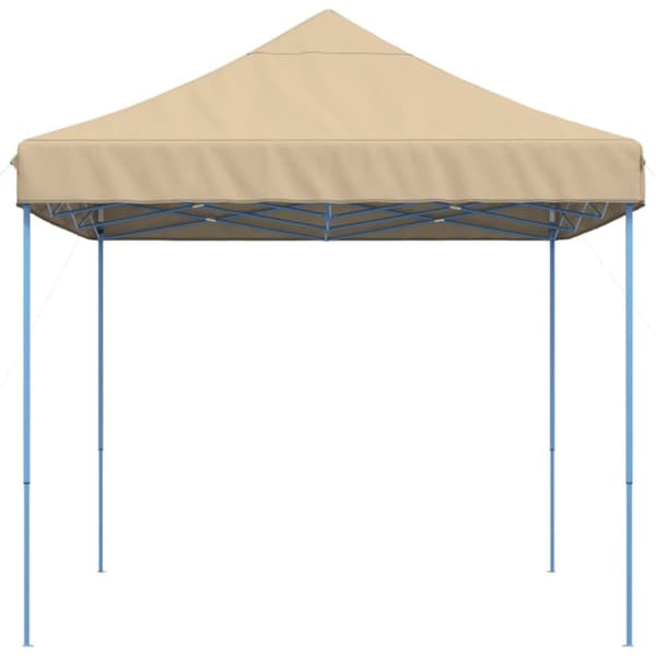 vidaXL pop op-festtelt 410x279x315 cm foldbart beige