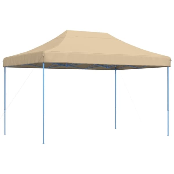 vidaXL pop op-festtelt 410x279x315 cm foldbart beige