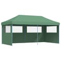 Miniatyrbillede 2 af 9: vidaXL foldbart pop-up festtelt med 4 sidevægge brun