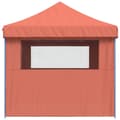 Miniatyrbillede 4 af 10: vidaXL foldbart pop-up festtelt med 4 sidevægge terracotta