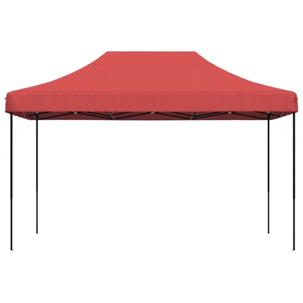 vidaXL Sammenleggbart partytelt pop-up burgunder 440x292x315 cm