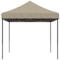 Miniatyrbillede 4 af 9: vidaXL pop op-festtelt 410x279x315 cm foldbart gråbrun