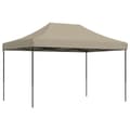 Miniatyrbillede 5 af 9: vidaXL pop op-festtelt 410x279x315 cm foldbart gråbrun