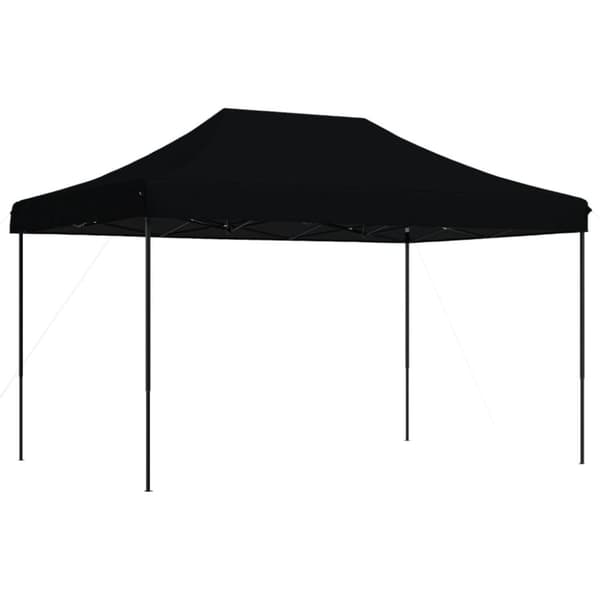vidaXL Pop-Up hopfällbart partytält 440x292x315 cm svart
