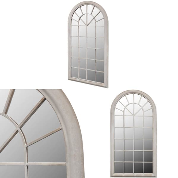 Rustik havespejl 60x116 cm indendørs og udendørs brug - Spejl - Spejle - Home & Living