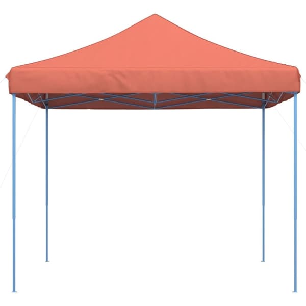 vidaXL Taitettava pop-up juhlateltta terrakotta 292x292x315 cm