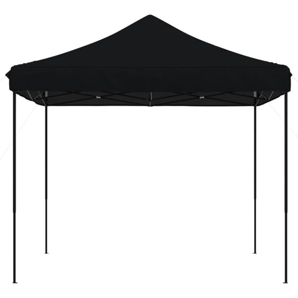 vidaXL Sammenleggbart partytelt pop-up svart 292x292x315 cm