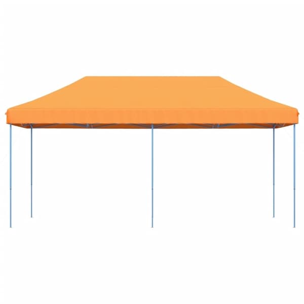 vidaXL Pop-Up hopfällbart partytält 580x292x315 cm orange
