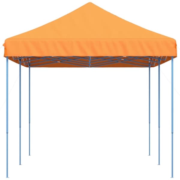vidaXL Pop-Up hopfällbart partytält 580x292x315 cm orange