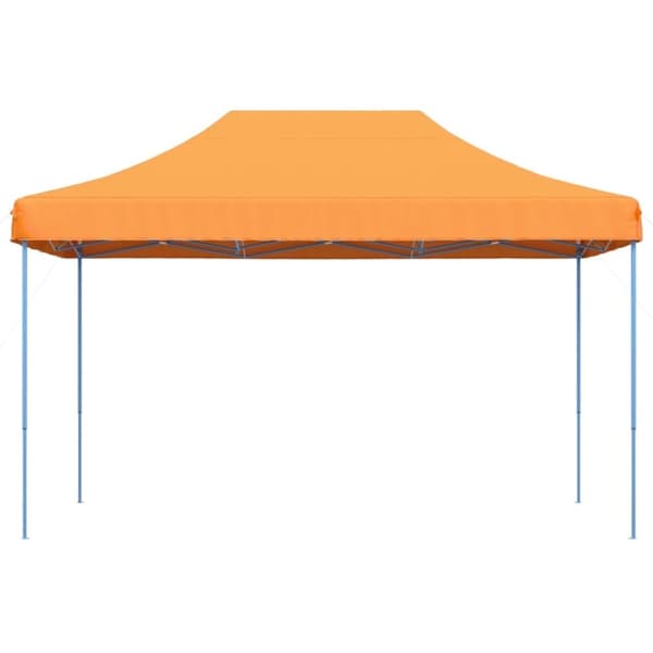 vidaXL Taitettava pop-up juhlateltta oranssi 440x292x315 cm