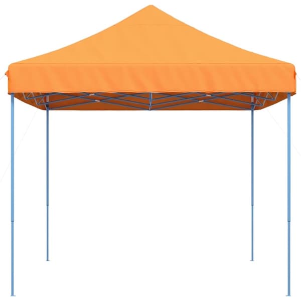 vidaXL Taitettava pop-up juhlateltta oranssi 440x292x315 cm