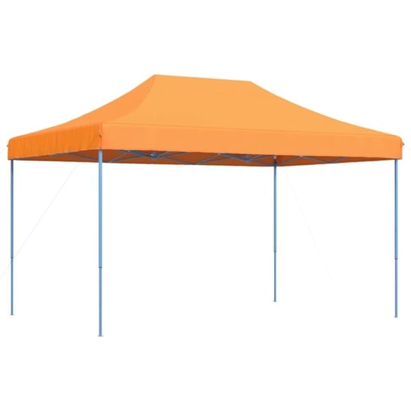 vidaXL Taitettava pop-up juhlateltta oranssi 440x292x315 cm