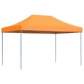 Miniatyrbillede 5 af 9: vidaXL pop op-festtelt 410x279x315 cm foldbart orange