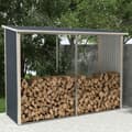 Miniatyrbild 2 av 5: Fornorth Vedskjul 302x119x190cm (3,60m2)