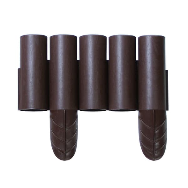 PROSPERPLAST HAVEPALISADE PLUS BRUN 2,35m