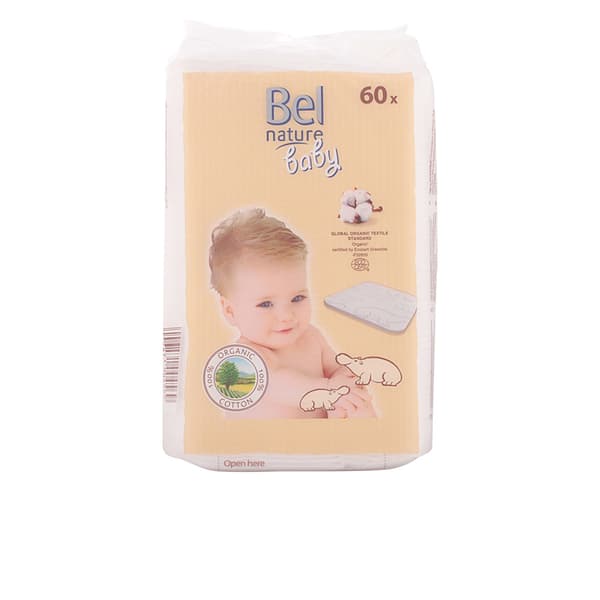 BEL NATURE ECOCERT maxi discs baby cotton 100% organic cotton 60 pz