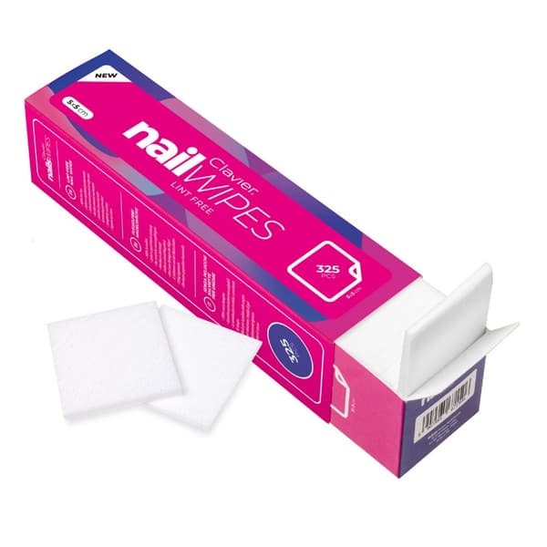 CLAVIER Nagelvåtservetter 5x5 cm - 325 stycken