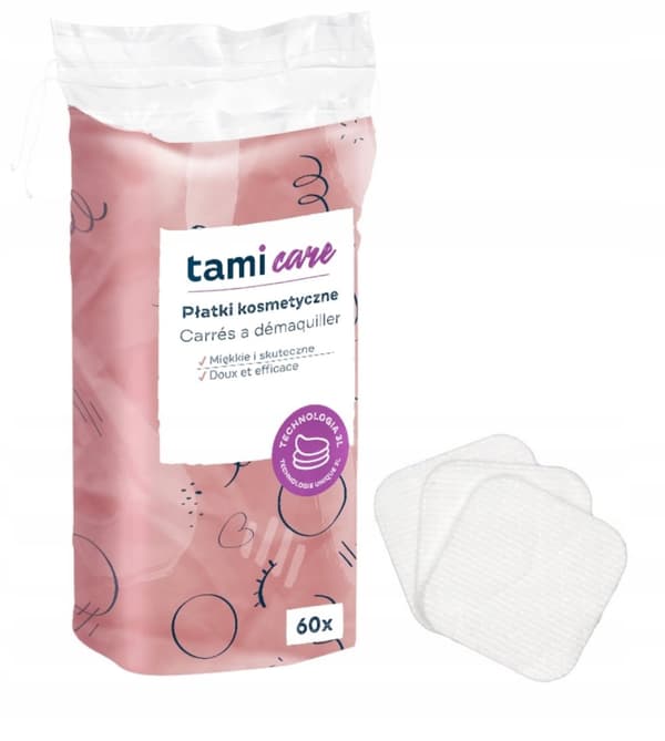 TAMI firkantede kosmetiske bind 60 bind