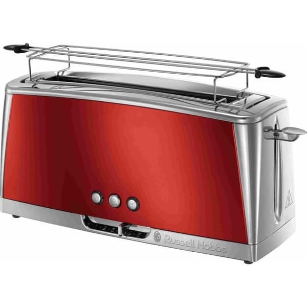 RUSSELL HOBBS 23250-56 - Luna Brödrost - Snabb rostat brödsteknik - Solröd