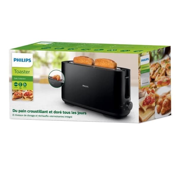 PHILIPS HD2590 / 90 Brödrost - Svart