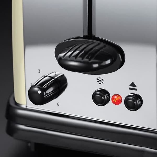 RUSSELL HOBBS 21395-56 - Brödrost - 1 lång slits - 1000 W - Tidlös kräm