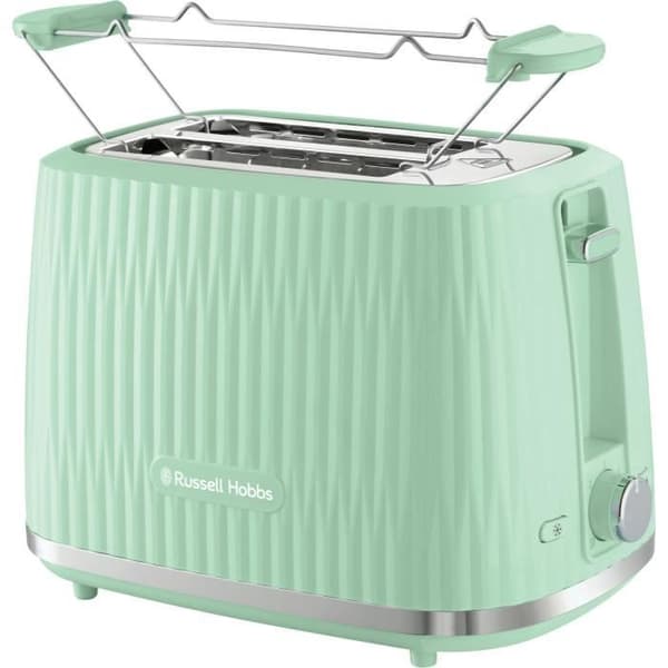 Brödrost - RUSSELL HOBBS - EDEN - 800 W - 2 platser - Pistasch