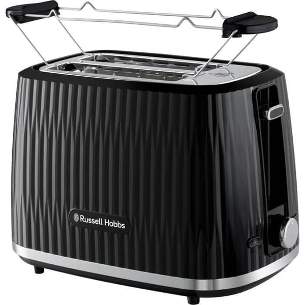 Brödrost - RUSSELL HOBBS - EDEN - 800 W - 2 platser - Svart