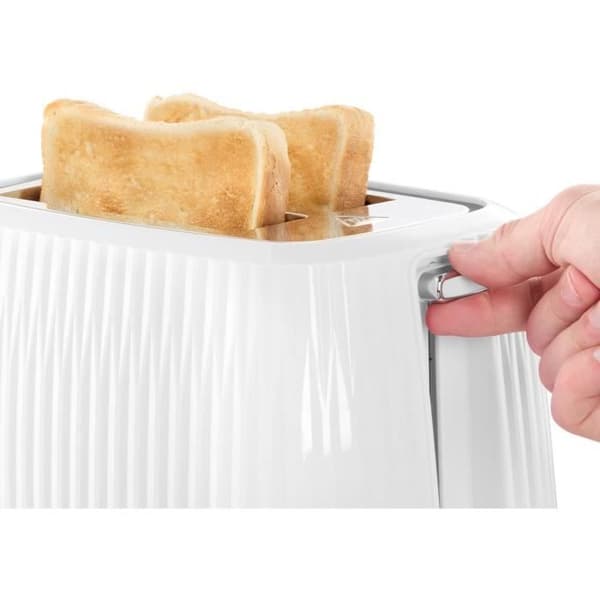 Brödrost - RUSSELL HOBBS - EDEN - 800 W - 2 platser - Vit