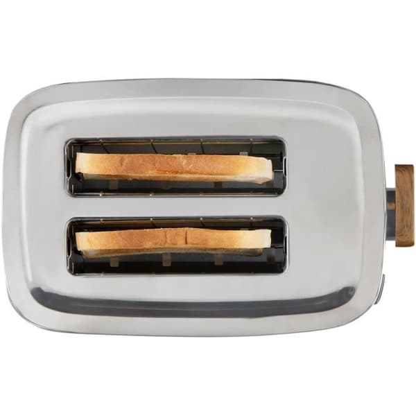 Elektrisk brödrost - DOMO - DO965T - 1000 W - 2 fack - Svart