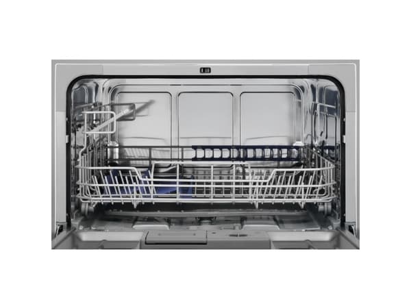 Electrolux ESF2400OS - Benkoppvaskmaskin - bredde: 55 cm - dybde: 50 cm - høyde: 43,8 cm - Rustfritt stål - 52 dB