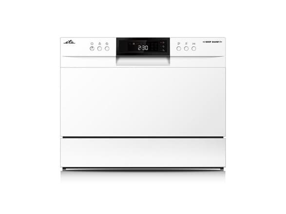 ETA ETA138490000F - Diskmaskin - bredd: 55 cm - djup: 52.5 cm - höjd: 43.8 cm - vit