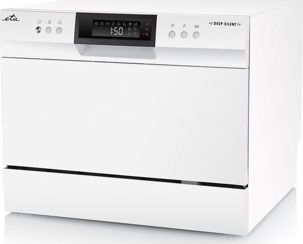 ETA ETA138490000F - Diskmaskin - bredd: 55 cm - djup: 52.5 cm - höjd: 43.8 cm - vit