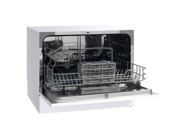 Scandomestic SFO 2203 W - Bänkdiskmaskin - bredd: 55 cm - djup: 50 cm - höjd: 43,8 cm - Vit - 49 dB