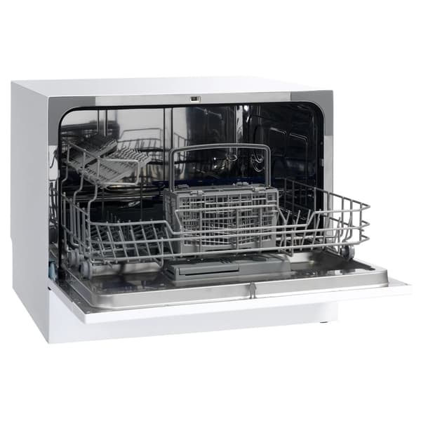 Scandomestic SFO 2203 W - Bänkdiskmaskin - bredd: 55 cm - djup: 50 cm - höjd: 43,8 cm - Vit - 49 dB