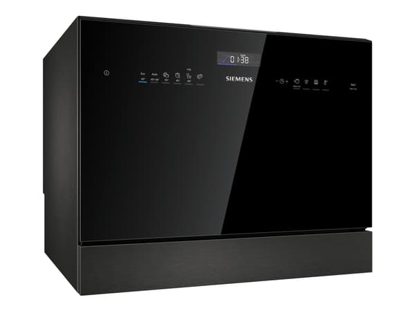 Siemens iQ500 SK25IB00TE - Diskmaskin - djup: 50 cm - svart