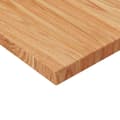 Miniatyrbilde 3 av 5: vidaXL Benkeplate til bad lysebrun 60x40x2,5 cm behandlet heltre