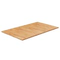 Miniatyrbilde 1 av 5: vidaXL Benkeplate til bad lysebrun 100x60x1,5 cm behandlet heltre