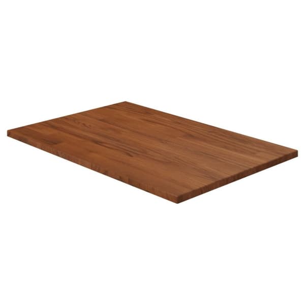 vidaXL Kylpyhuoneen työtaso t.ruskea 60x40x1,5 cm käsitelty täysi puu