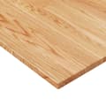 Miniatyrbillede 3 af 5: vidaXL bordplade til badeværelse 60x40x1,5 cm massivt træ lysebrun