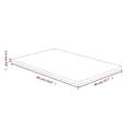 Miniatyrbillede 4 af 5: vidaXL bordplade til badeværelse 60x40x1,5 cm massivt træ lysebrun
