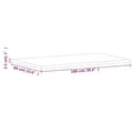 Miniatyrbilde 6 av 7: vidaXL Benkeplate til bad 100x60x2,5 cm heltre bøketre