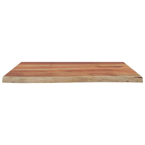 vidaXL Benkeplate for bad 70x60x2,5 cm rektangulær heltre akasie