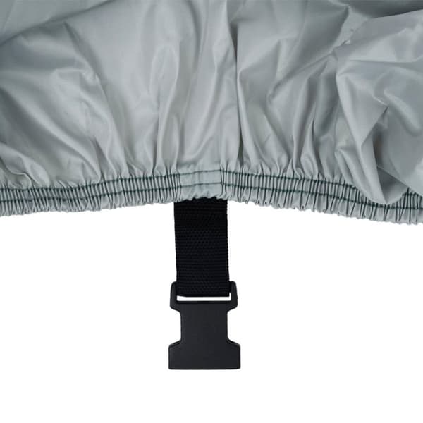 vidaXL Båttrekk Grå Lengde 610-671 cm Bredde 254 cm