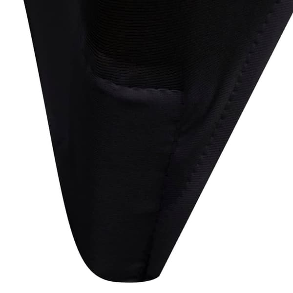 vidaXL Elastisk Stoltrekk 4 stk Svart