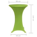 Miniatyrbilde 5 av 7: vidaXL Elastisk bordduk 2 stk 60 cm Grønn