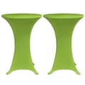 Miniatyrbilde 2 av 7: vidaXL Elastisk bordduk 2 stk 60 cm Grønn