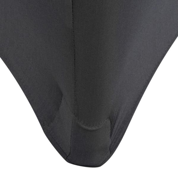 vidaXL Bordsöverdrag stretch 2 st antracit 120x60,5x74 cm